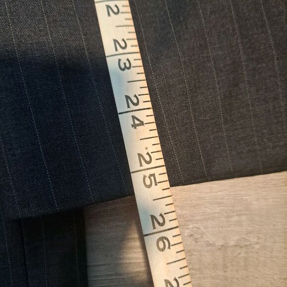 Lauren Ralph Lauren Men's 47R Pinstripe 100% Wool Blazer Sport Coat Jacket - Picture 15 of 16